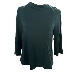 W5 Green 3/4 Sleeve Top Medium